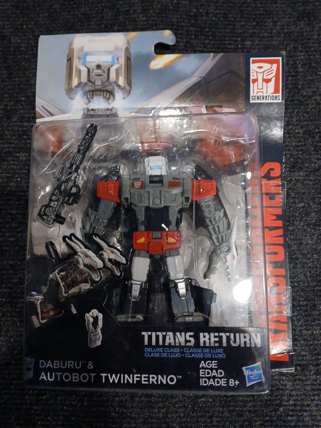 Transformers Generations Titans Return Autobot Twinferno e Daburu