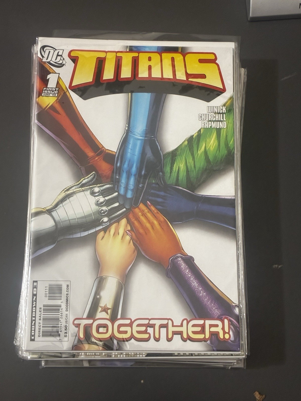 TITANS 1-23 (su 38) 2008 quasi nuovo (24 libri totali)