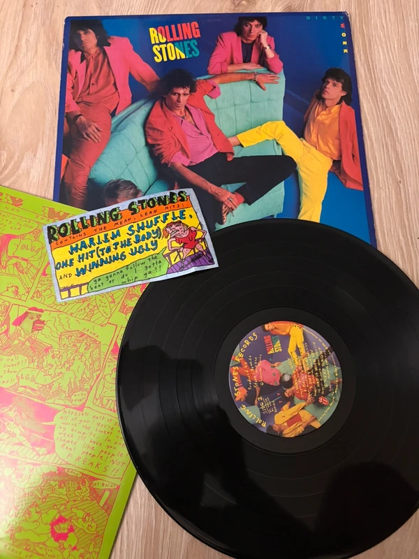 The Rolling Stones - Dirty Work - USA