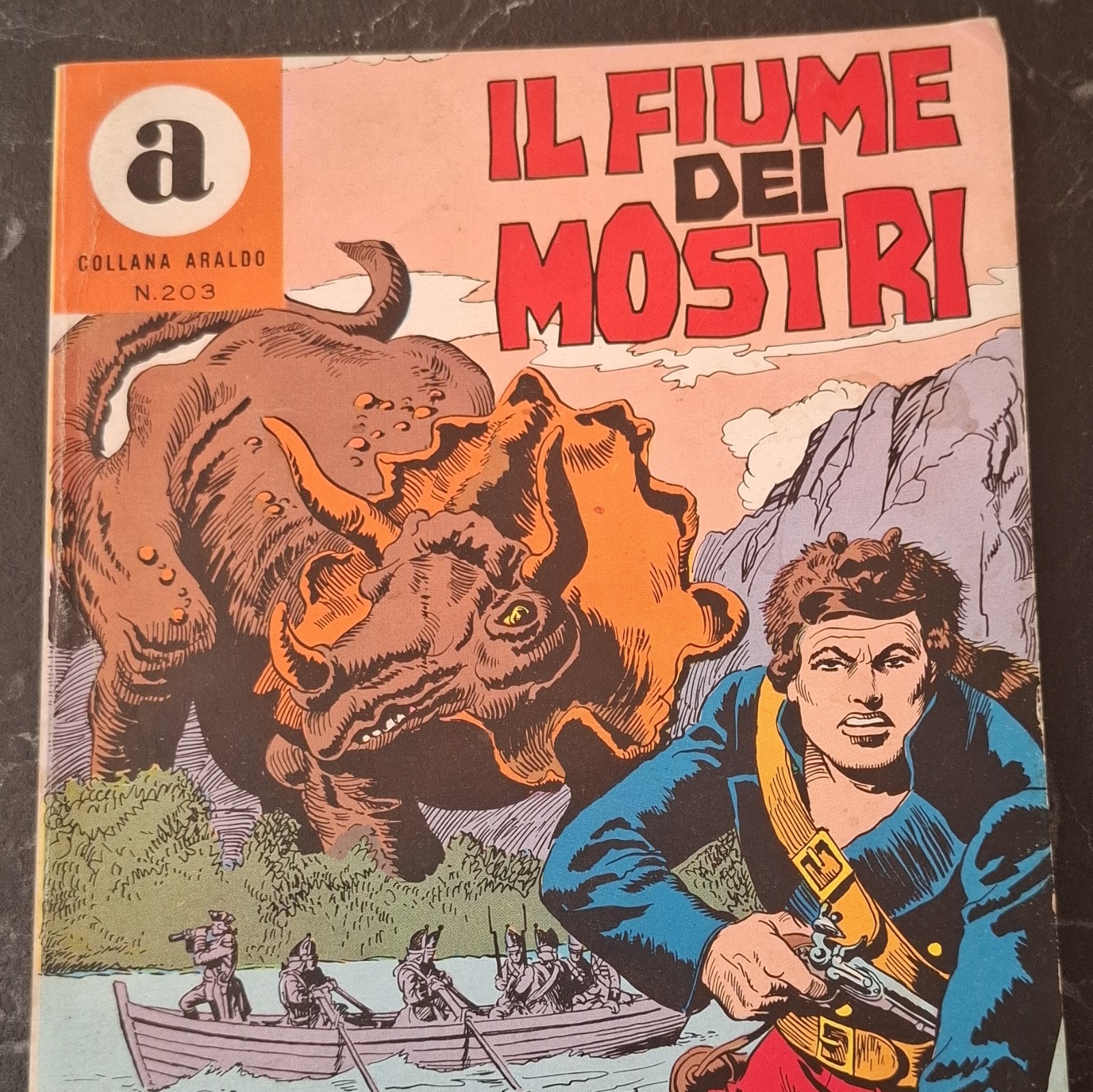 Collana Araldo n.203 - Il fiume dei mostri fumetto a colori italiano