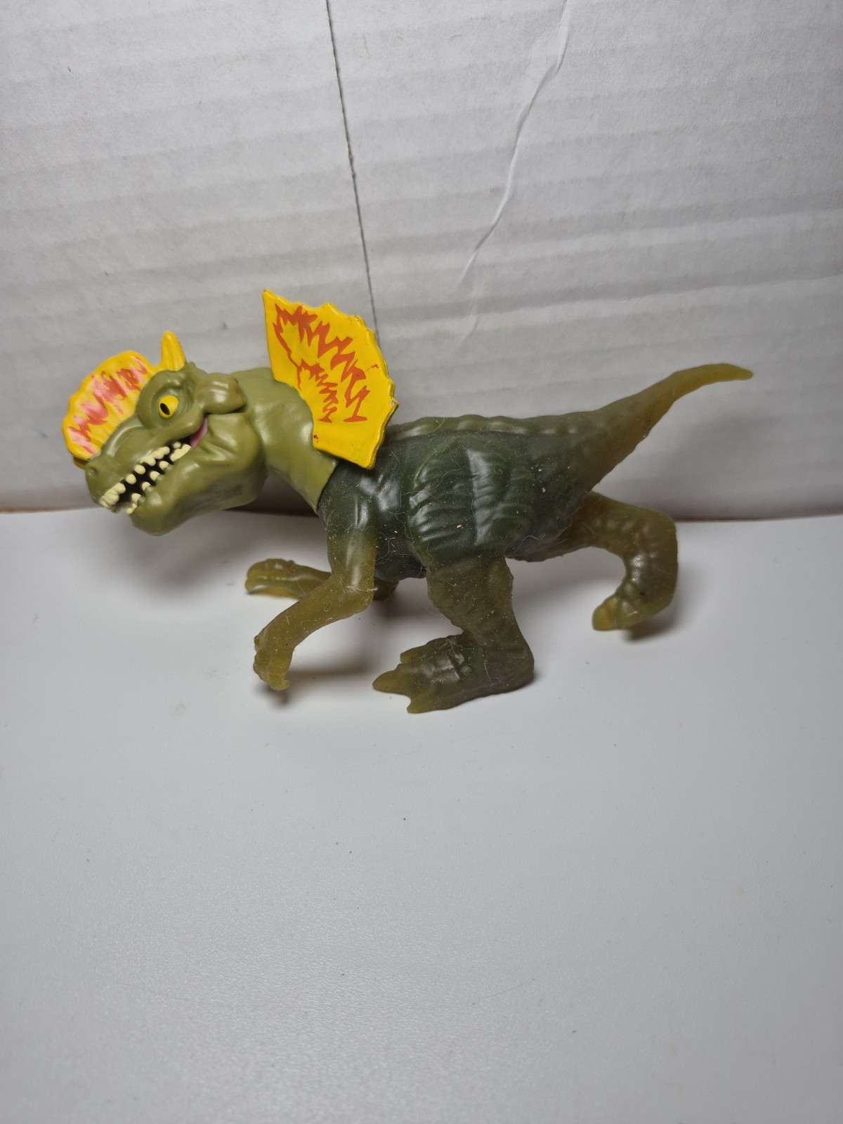 Heroes of Goo Jit Zu Jurassic World Park Dilophosaurus, attacco Chomp