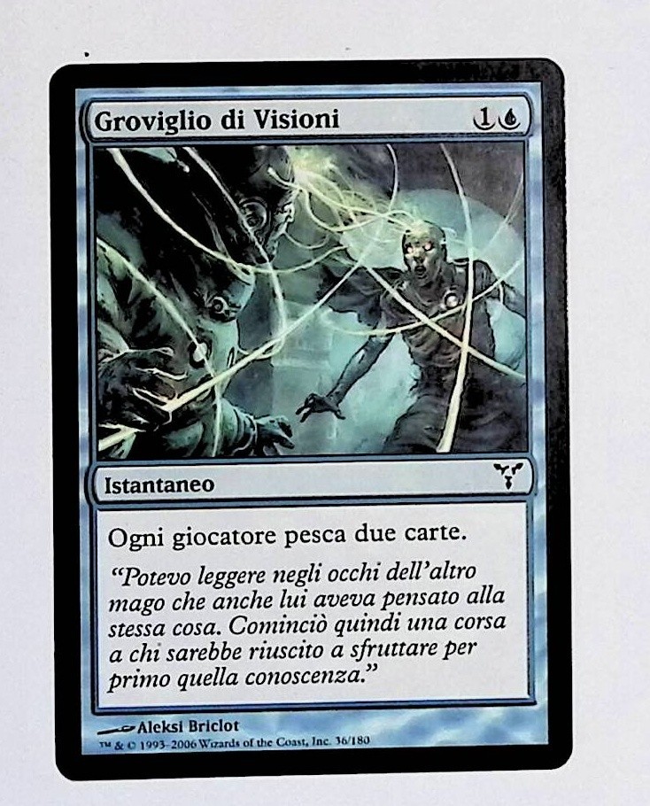 MTG - GROVIGLIO DI VISIONI X 4 - DISCORDIA - MAGIC - ITA