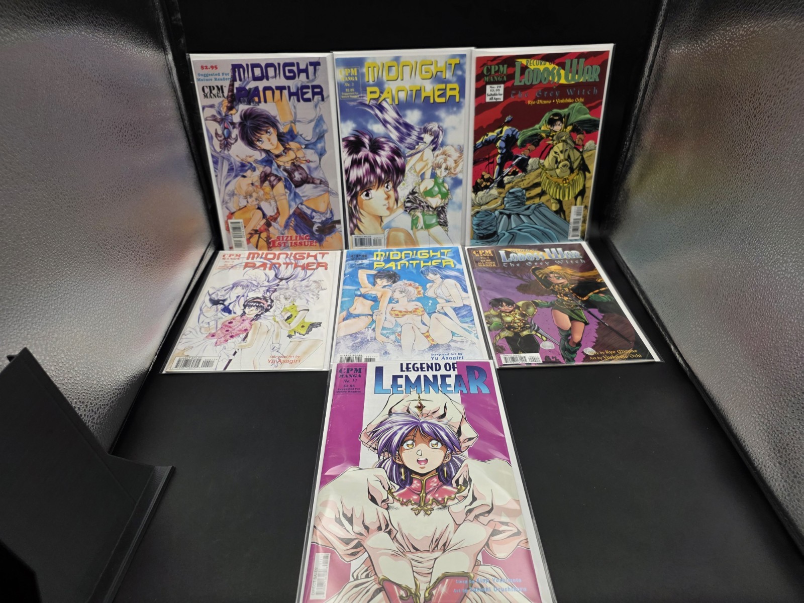 LOTTO 7 FUMETTI MANGA CPM ANNI 90 / SPEDIZIONE GRATUITA 