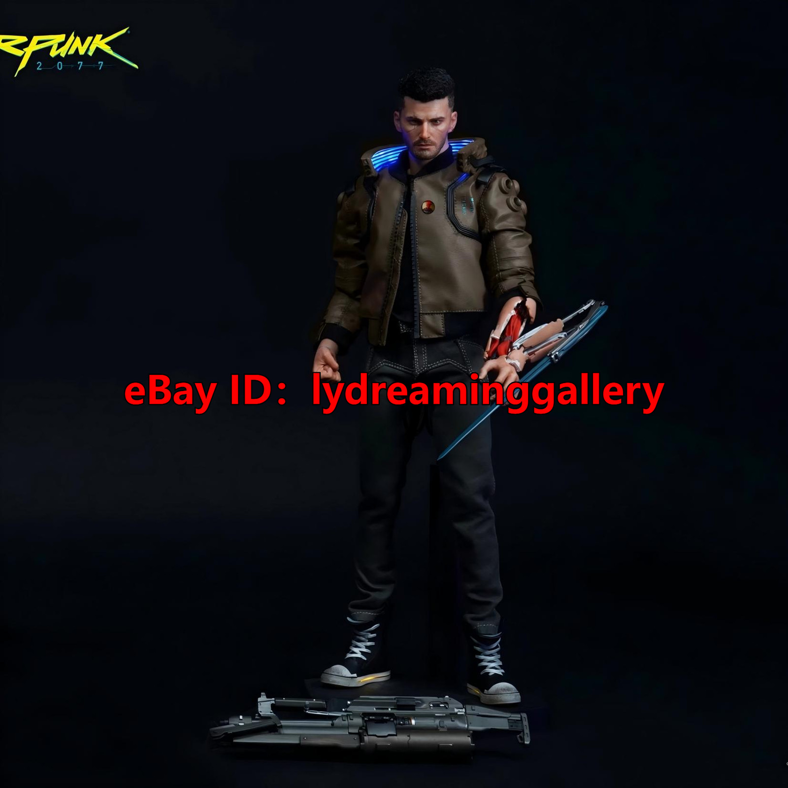 Modellino PureArts Studio Cyberpunk 2077 V Vincent 1/6 Limited da collezione