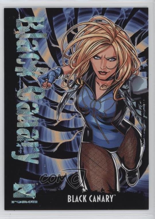 2025 Skybox Metal Universe Batman Z-Force Rave 17/100 Black Canary #Z-41 1u6