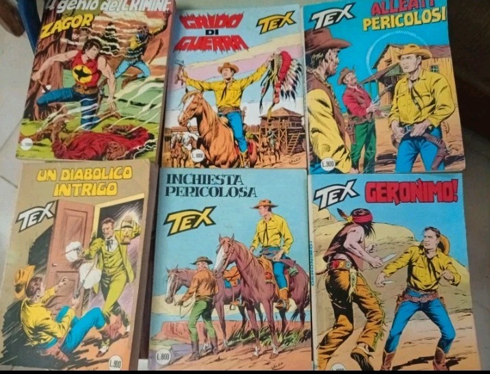 Set Fumetti Tex