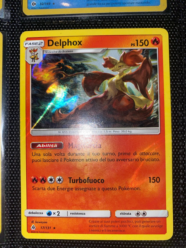 Delphox 17/131 holo