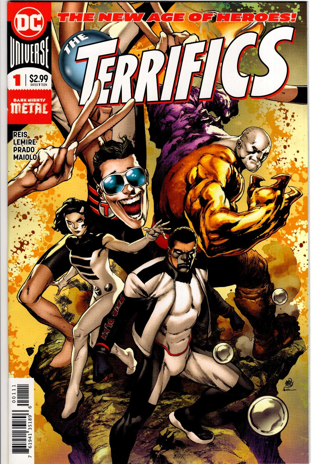 TERRIFICI #1 (2018): NM