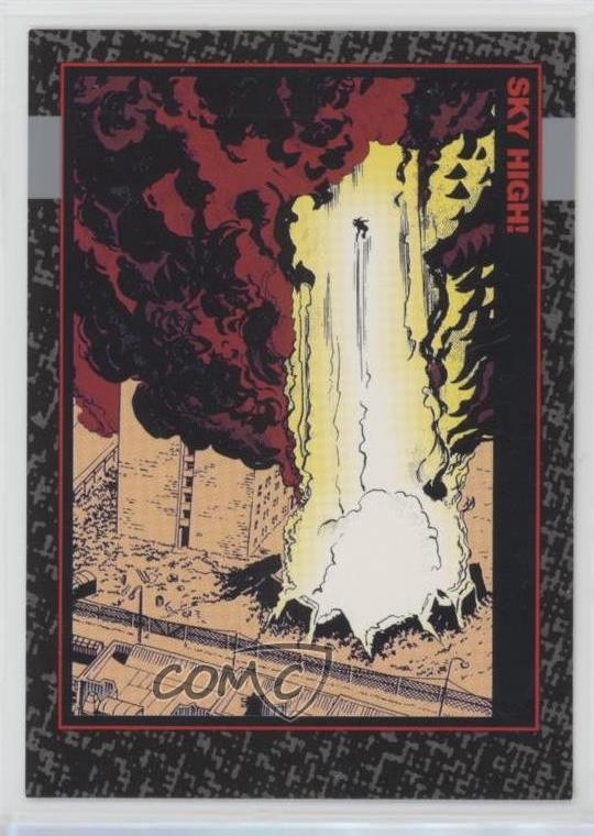 1992 SkyBox Doomsday: The Death of Superman Sky High! #56 1m8