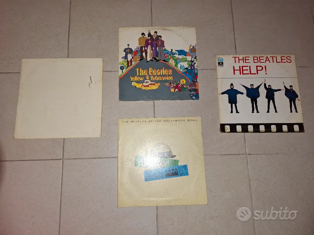 dischi vinile vecchi 33 GIRI " BEATLES"  