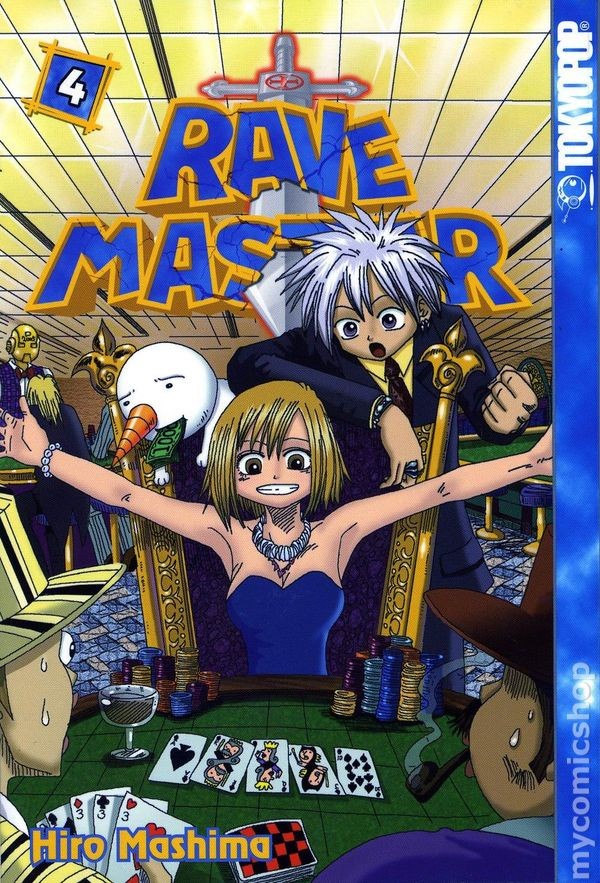 Rave Master GN #4-1ST FN 2003 immagine stock