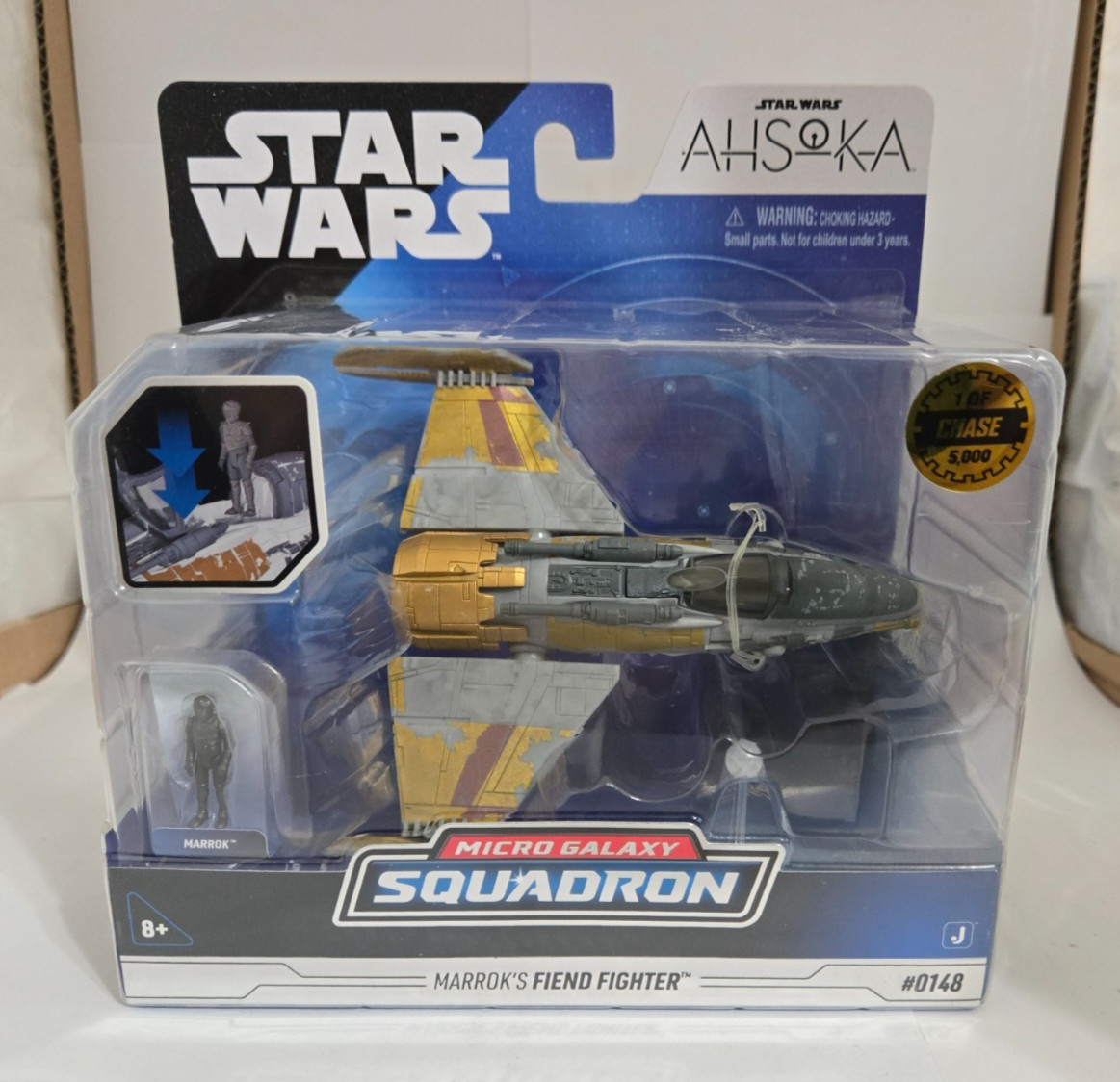 Marrok's Fiend Fighter Micro Galaxy Chase 1 of 5000 #148 Star Wars Sealed