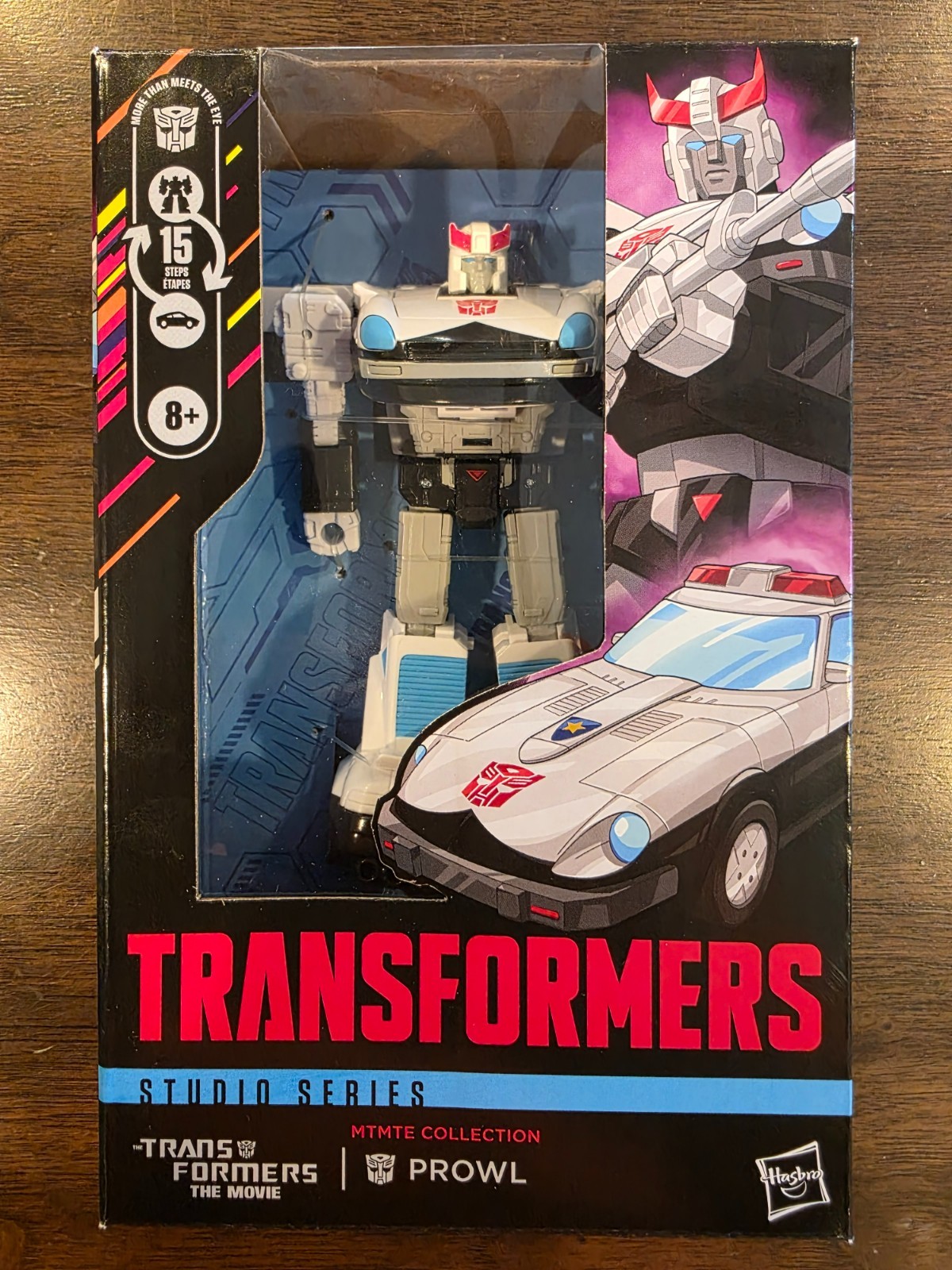 Transformers Studio Series 86 MTMTE Prowl Deluxe Class - ESCLUSIVO - NUOVO IN MANO