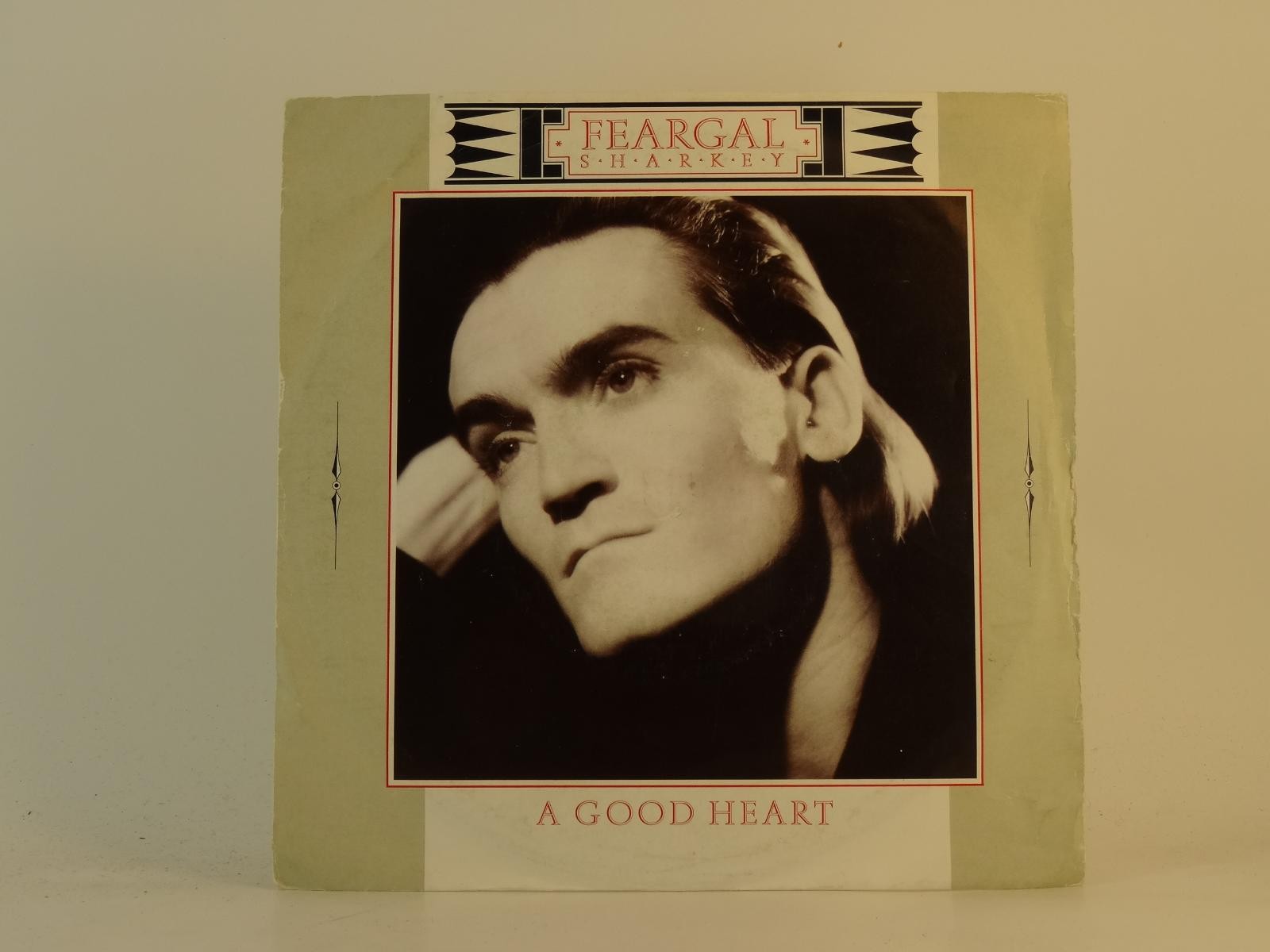 FEARGAL SHARKEY A GOOD HEART (55) 2 Track 7" Single plus Picture Sleeve EMI RECO