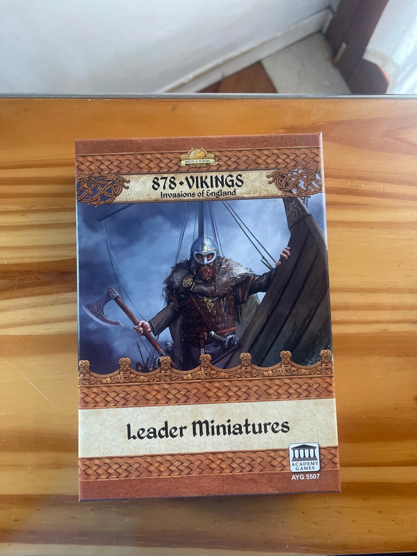 878 Vikings Leader Miniatures