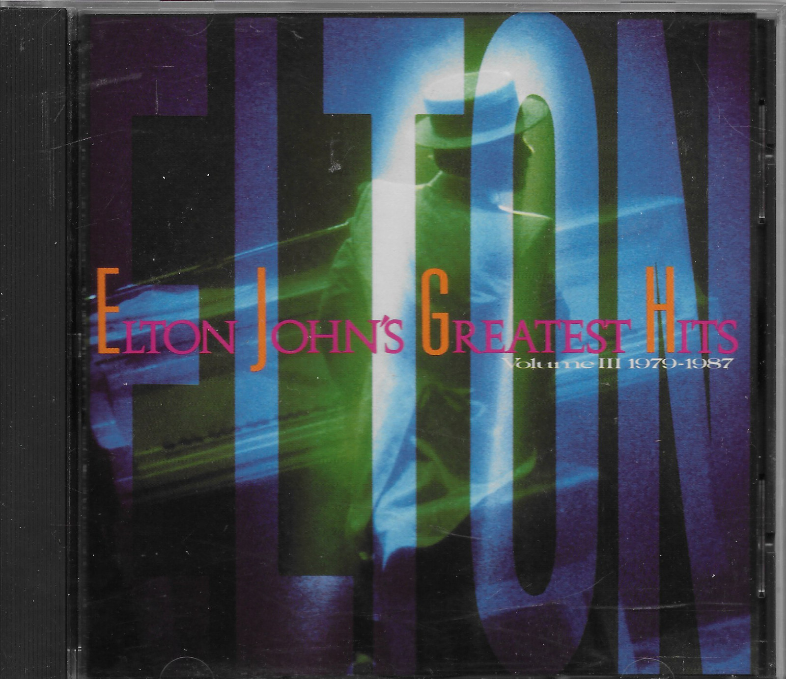 Elton John Greatest Hits Vol. III 1979-1987 CD Geffen Records 1987 Like New