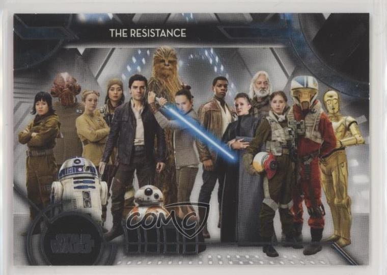 Topps Star Wars Galactic Files 2018 Reborn Band of Heroes The Resistance 4et