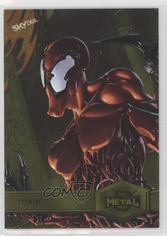 2022 Upper Deck Marvel Metal Universe Spider-Man Luce Gialla FX Tossina #192 16zb
