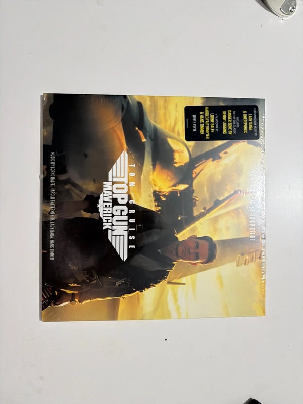 Vinyle Top Gun: Maverick (Bande originale) - White Vinyl - Neuf sous blister