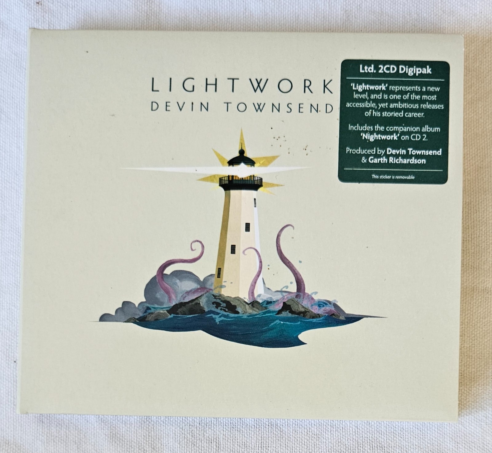 DEVIN TOWNSEND - LIGHTWORK - LTD - 2CD - DIGIPAK - LIKE NEW