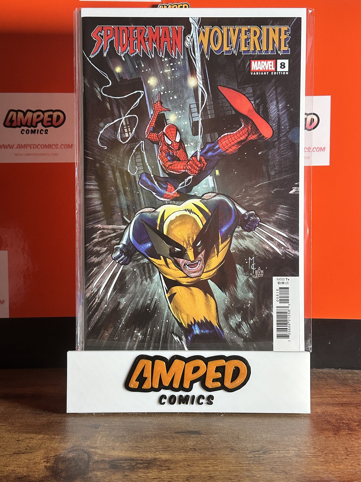 Spider-Man e Wolverine #8 1:25 variante Martin Coccolo