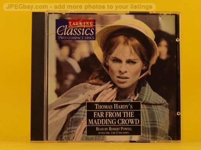 ROBERT POWELL READS FAR FROM THE MADDING CROWD BY THOMAS HARDY (2 x CD) (1221) A