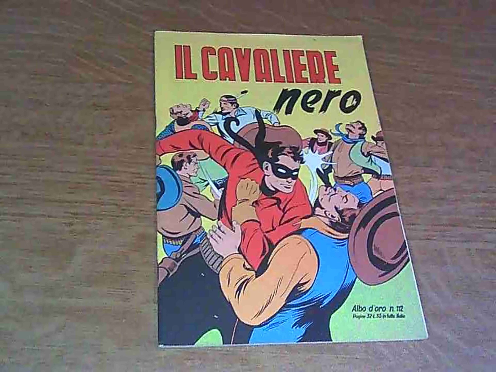 albo d oro n112 il cavaliere nero ristampa