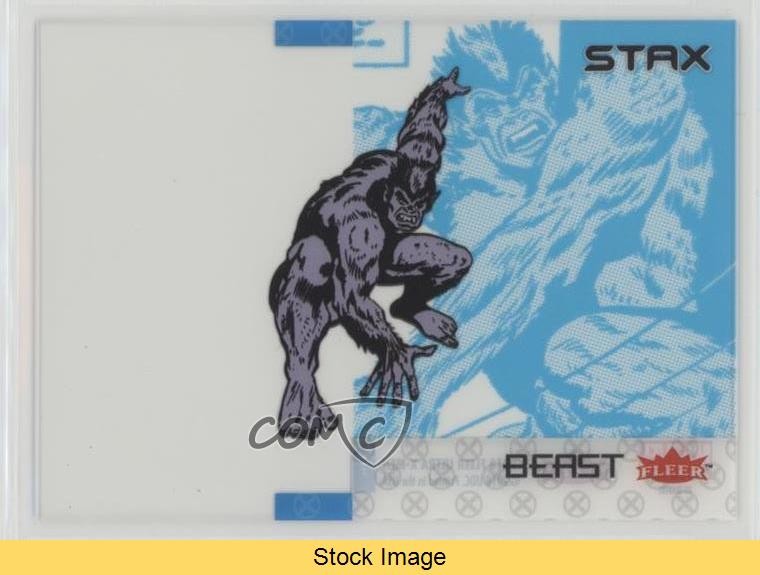 Fleer Ultra Marvel X-Men 2018 Stax Top Layer Beast #4A LEGGI 09q5
