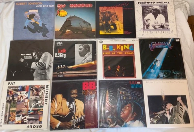 11 vinilos de blues