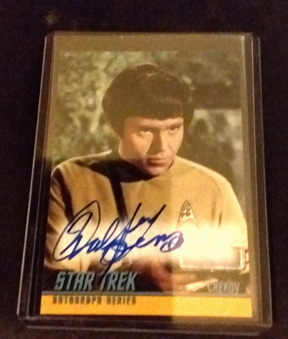 2013 Rittenhouse Star Trek Autograph Series Walter Koenig Chekov Auto A281 2013