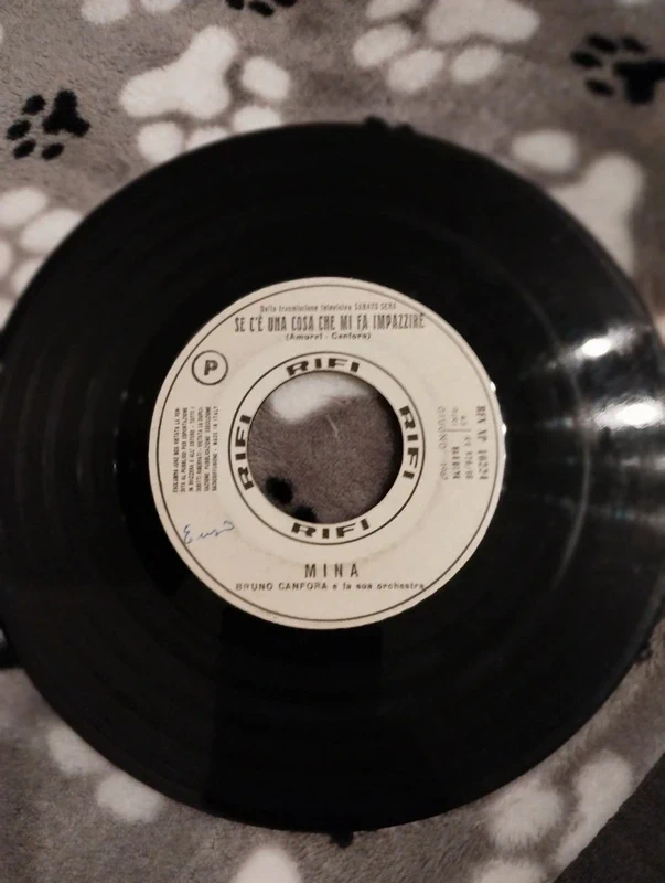 I Califfi / Mina – Un Uomo Solo / Se C'è Una Cosa Che Mi Fa Impazzire 45" jukebox