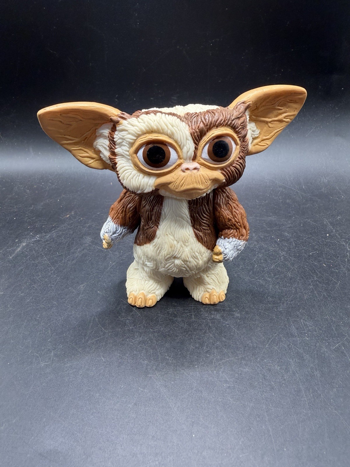 Modellino vintage 1984 LJN Gremlins Gizmo Warner Bros 4,5" gomma PVC giocattolo