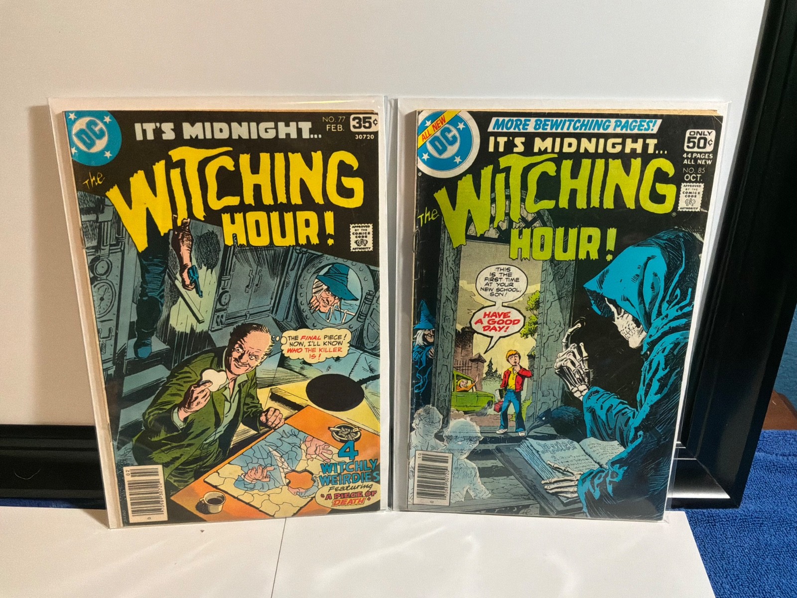 DC COMICS ITS MIDNIGHT… THE WITCHING HOUR #77 & #85 ETÀ DEL BRONZO VEDI FOTO EDICOLA