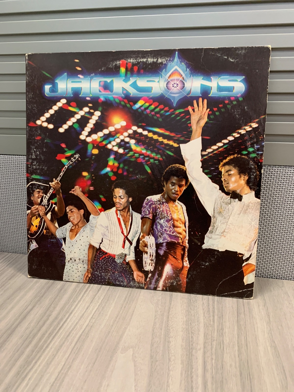 The Jacksons  LIVE LP Vinyl Record MICHAEL JACKSON Used