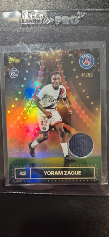 Yoram Zague worn patch /50