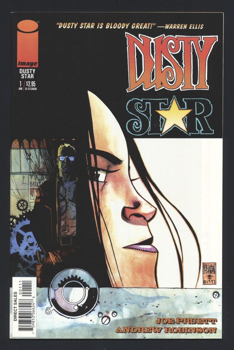 Dusty Star #1 quasi nuovo 1997 immagine Andrew Robinson fumetto