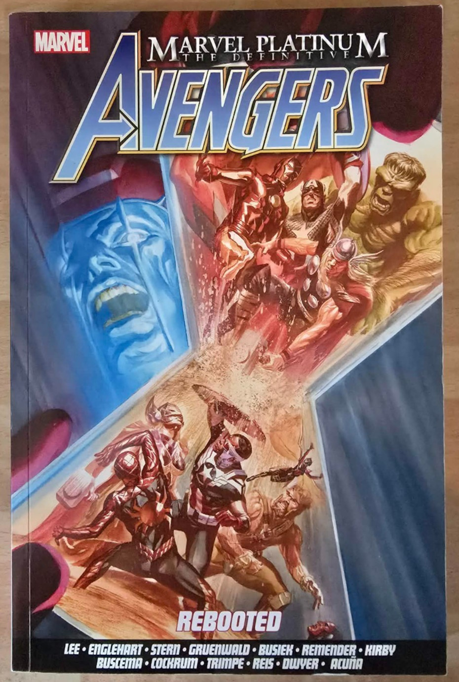 Marvel Platinum The Definitive Avengers Rebooted TPB Paperback Graphic Novel
