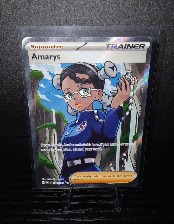 Amarys 132/131 Sv: Prismatic Evolutions Holo
