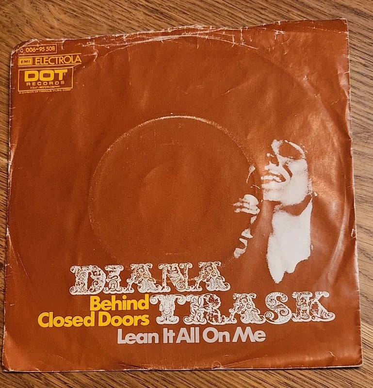 Diana Trask - Behind closed doors - single 45t
