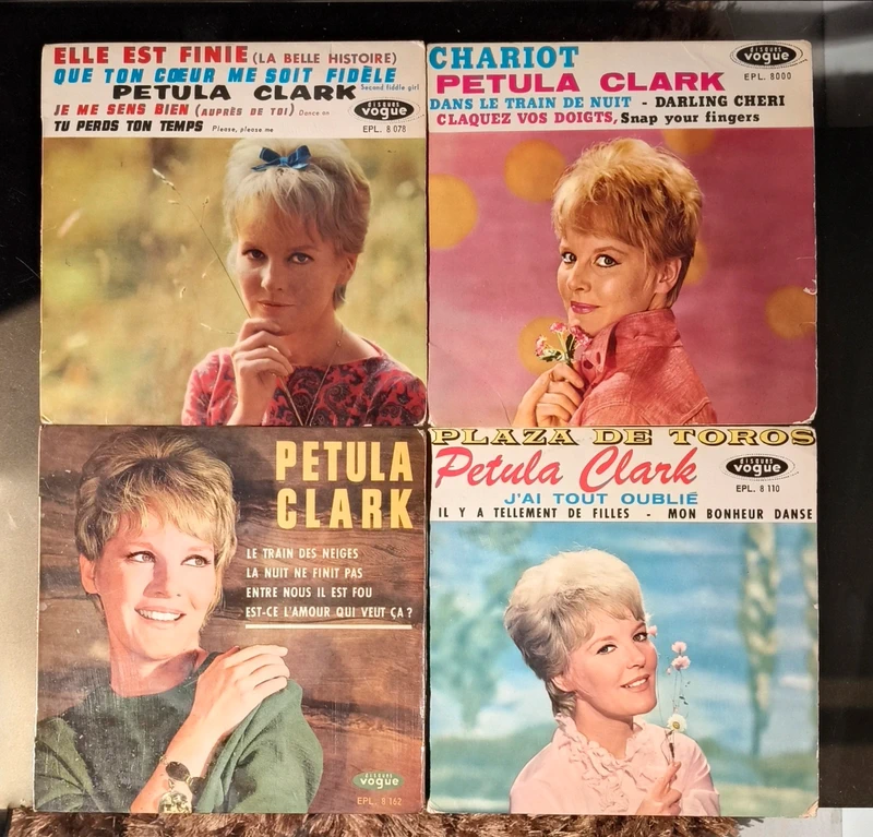 Petula Clark - 4 Singles