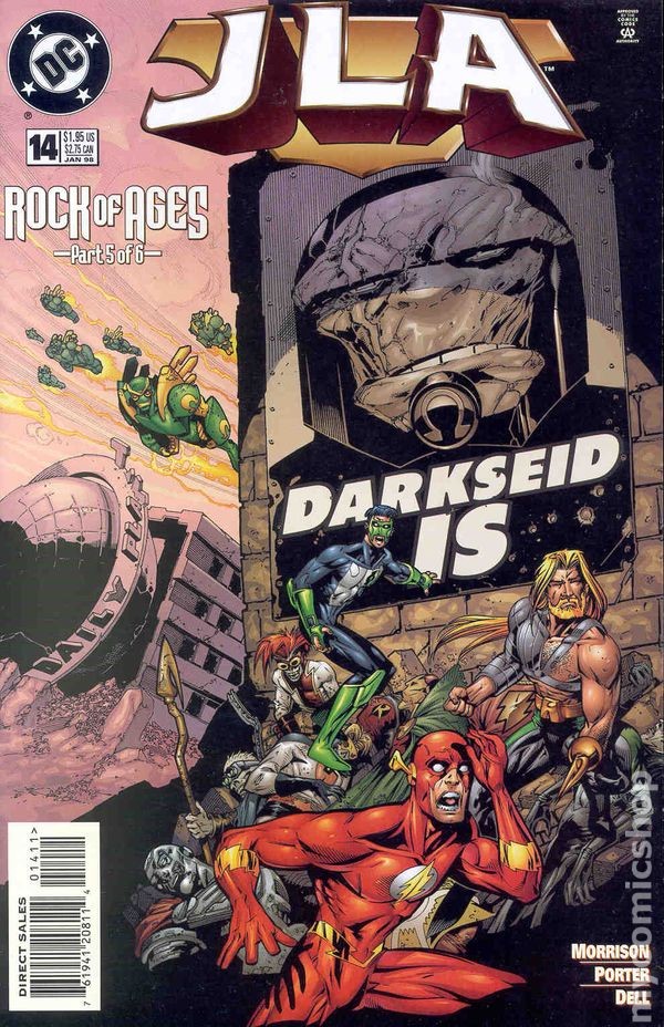 JLA #14 VF 1998 Immagine Stock