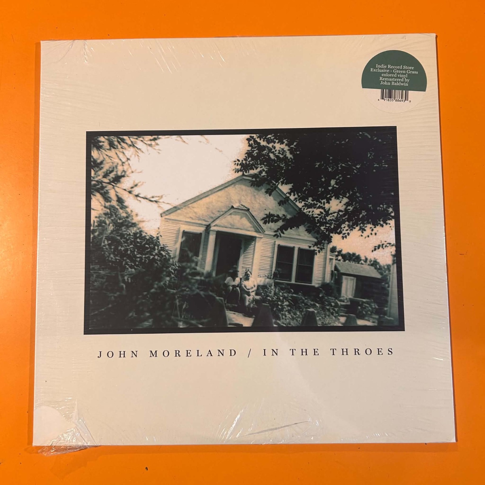John Moreland - In The Throes (12" Green Grass Vinyl LP) New and Sealed