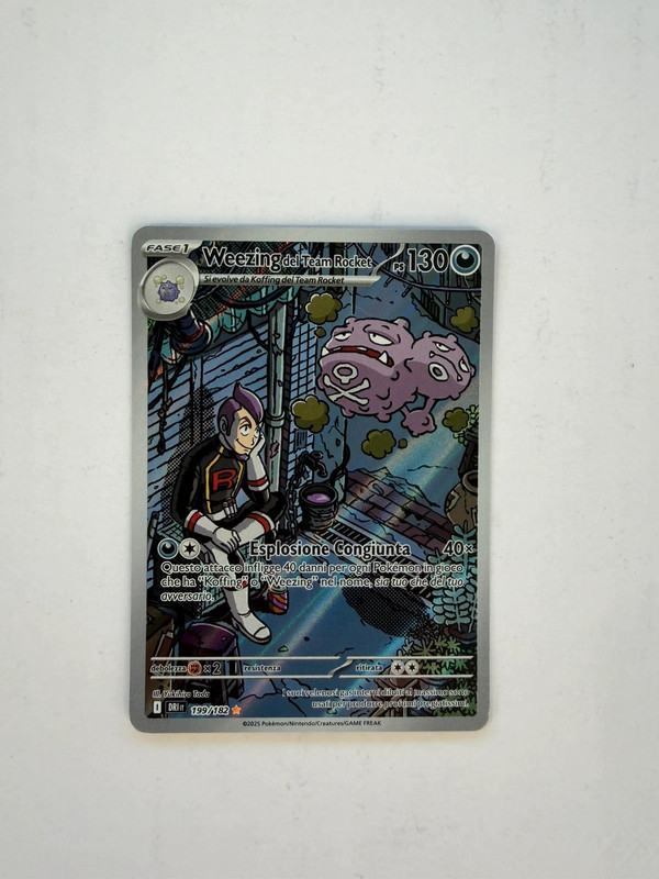 Weezing del Team Rocket IR 199/182 ITA - Pokémon
