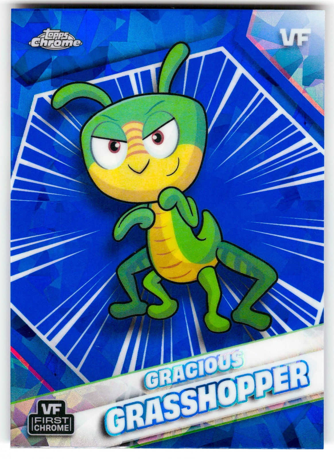 Gracious Grasshopper VeeFriends 2026 Topps Chrome Sapphire Card