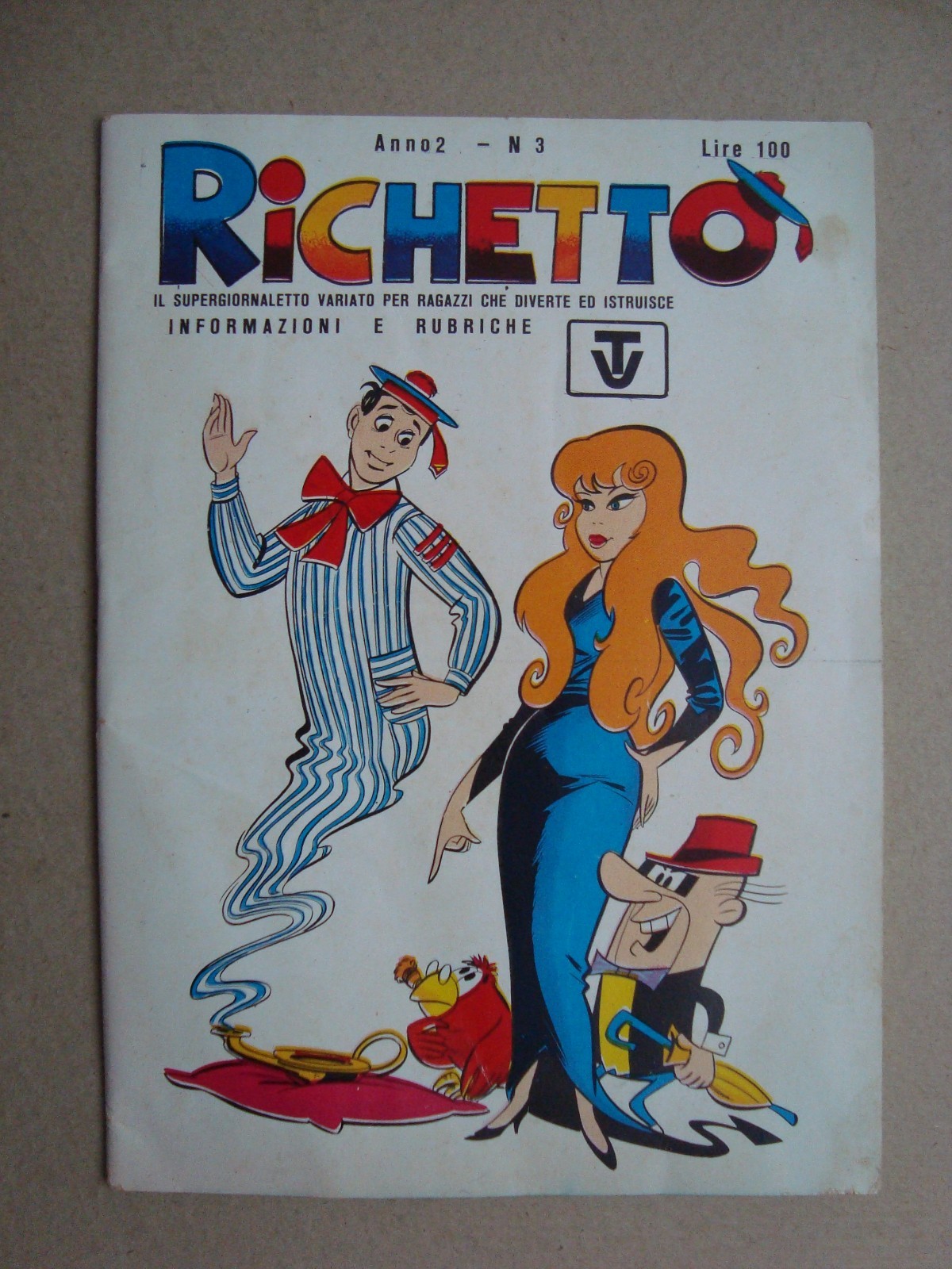 richetto anno 2° n° 3 ed.gemelli 1967