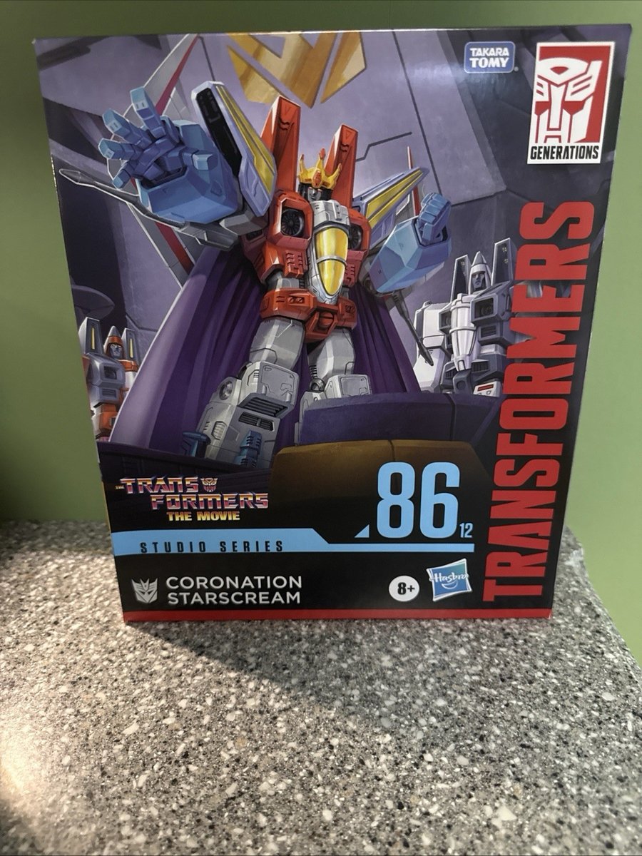 Coronation Starscream Transformers The Movie Studio Serie 86 Leader Class