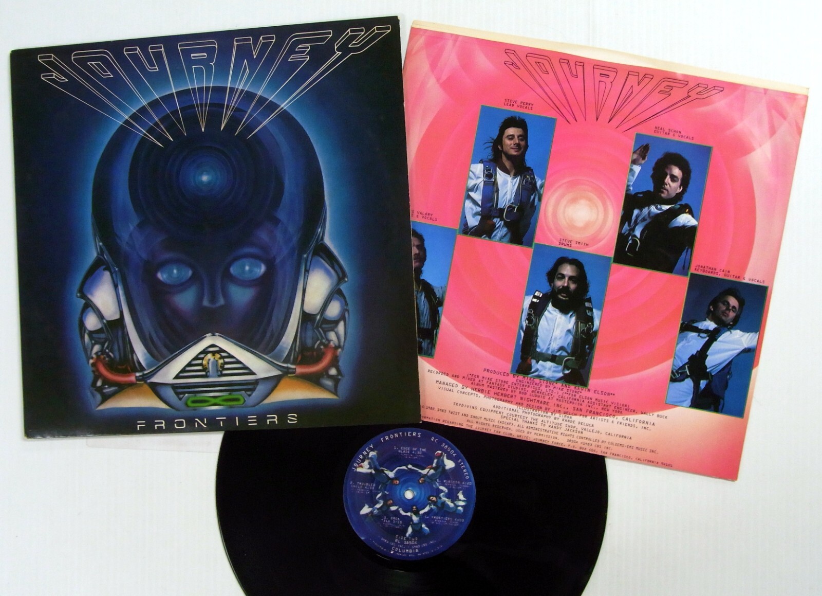 JOURNEY Frontiers LP Original Press 12" 33 RPM Vinile Rock