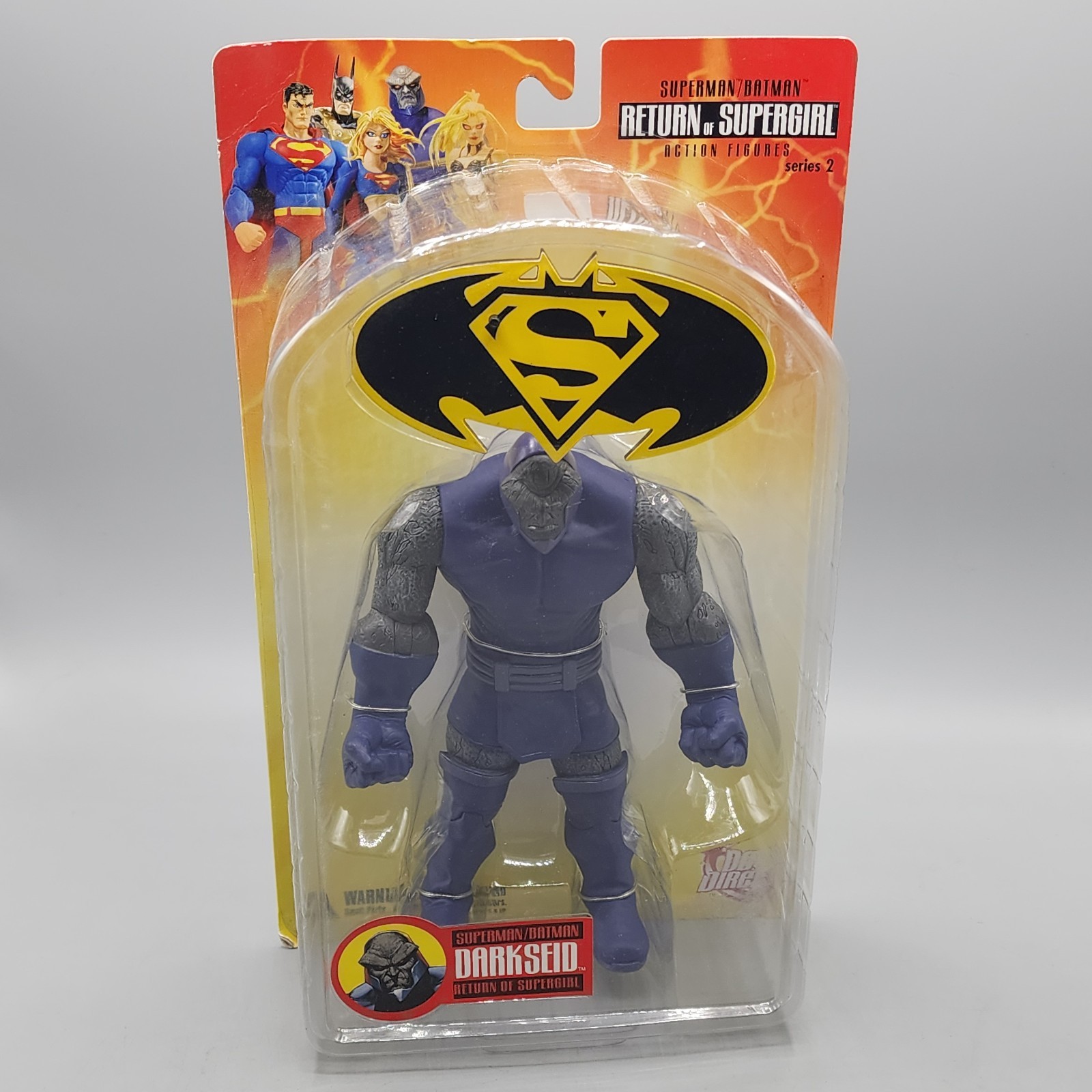 Figurina Darkseid DC Direct 2006 sigillata MOC MISP Return of Supergirl Superman HTF