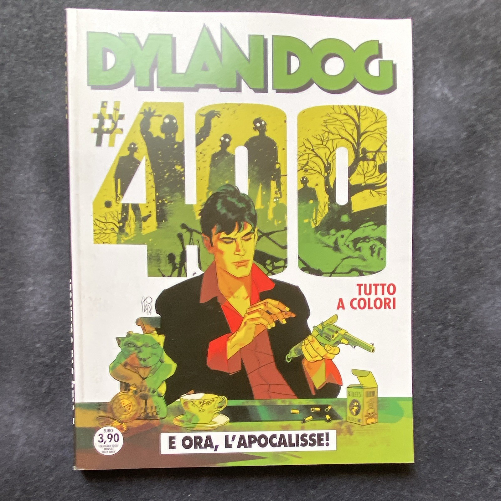 Dylan Dog n.400 E ora, l'apocalisse! a colori Tiziano Sclavi 2020 IT