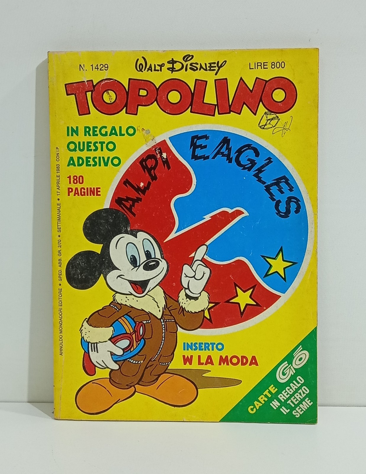 I147488 TOPOLINO libretto n. 1429 - Mondadori 1983